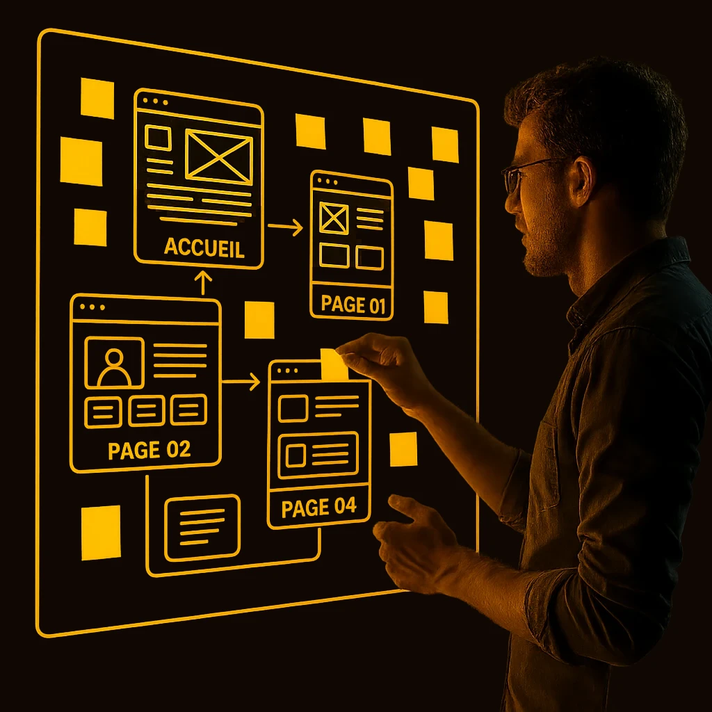 web_design_lmone personne faisant de la conception web